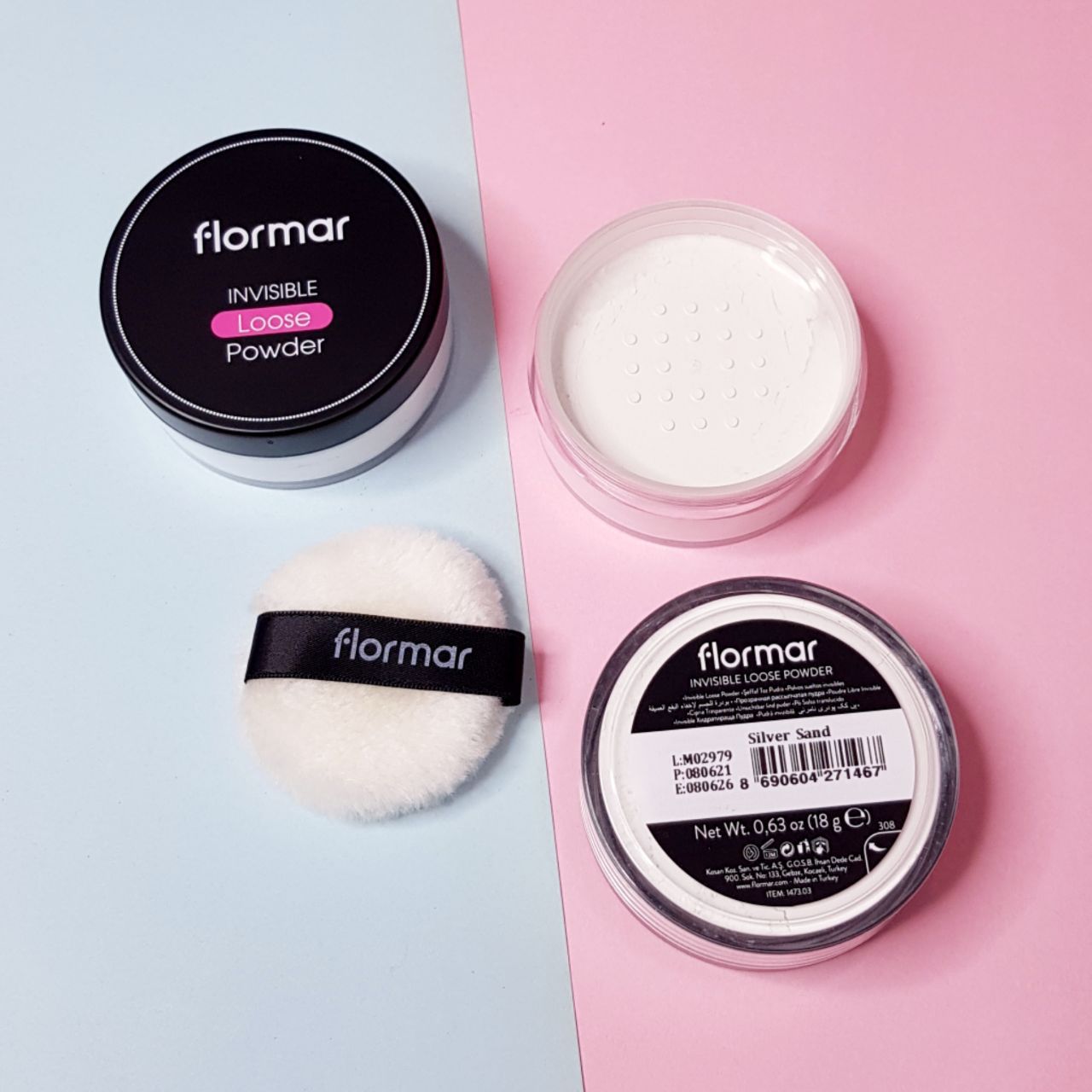 پودرفیکس بی رنگ بیک فلورمار